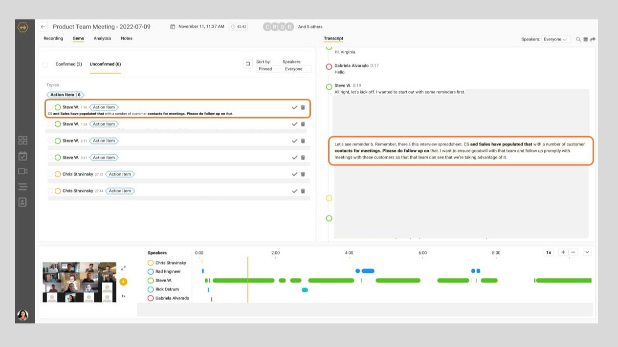 Compress 1 hour into 6 minutes